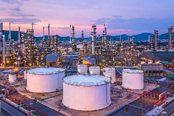 Oil refineries